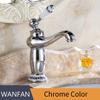 Basin Faucet Mixer Tap Single Handle Free Swivel Bathroom Hot Cold Water Single Hole Antique Brass Modern Ceramic Valve Core