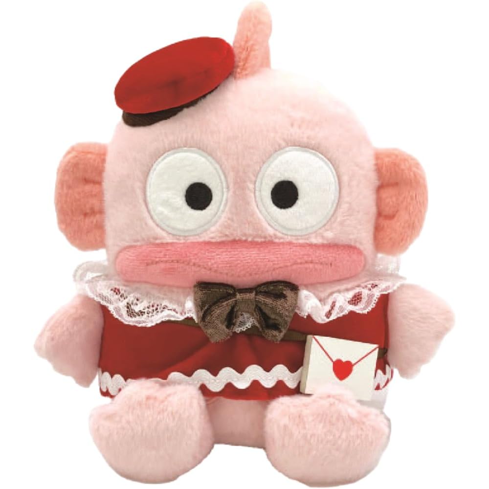 Nakajima Corporation Lovely Love Letter Hangyodon Plush Toy Small 219695-25