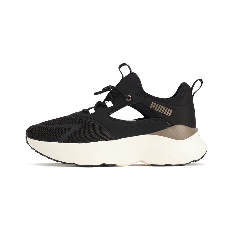 Puma Softride Mayve Mule Womens Black Bronze Sneakers 312001-02 EU 38.5