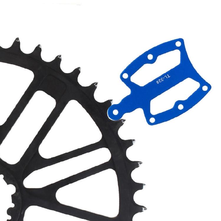 Light Weight Bicycles Chainwheel Wear Indicators Chainring Measurement Device For Hassle Frees Inspection On Outdoor