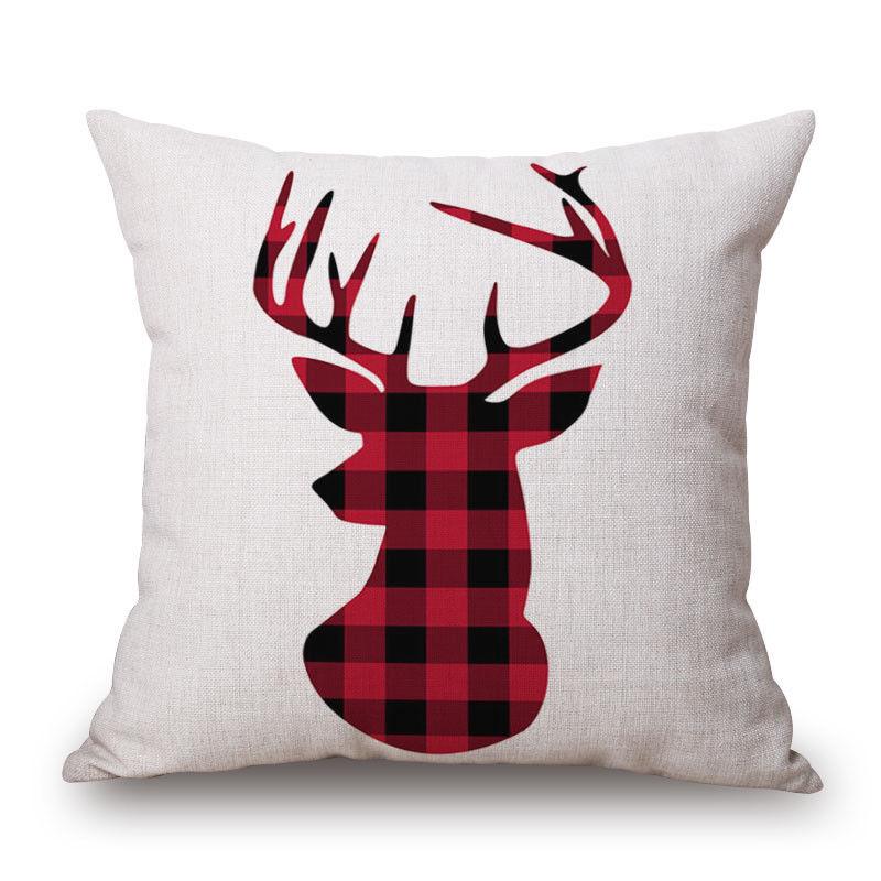 Classic Merry Christmas Xmas Gift Designed Throw Pillow Case Cover Cushion 18 X 18 Inch Ideal For Holiday Cheer And Comfort