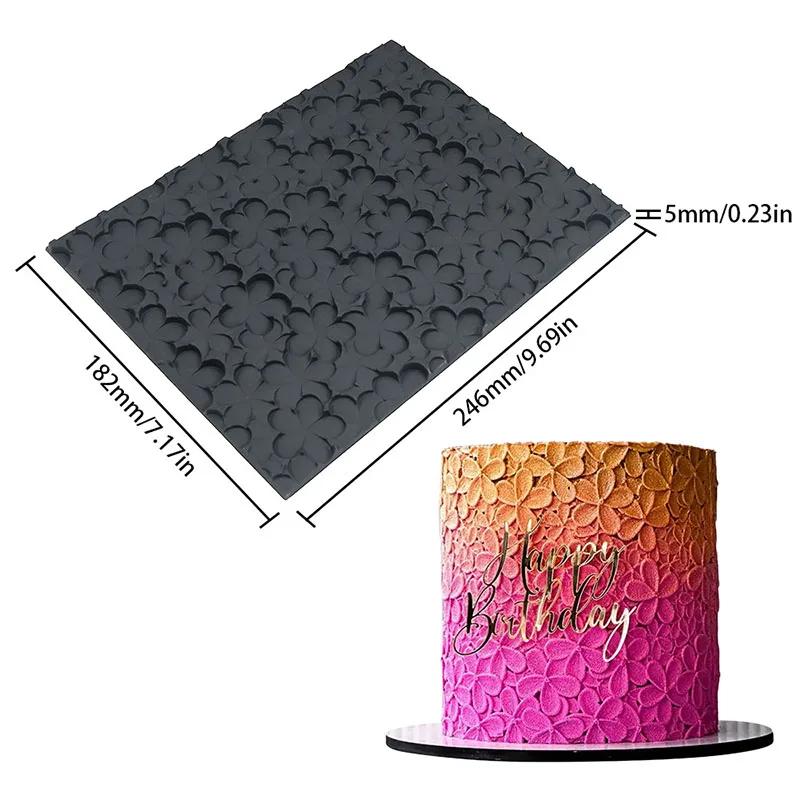 Stampi in Silicone Tronchetto di Natale per Cottura Fondant Mousse Dessert Cioccolato Morbido Decorazioni Pasticceria Strumento