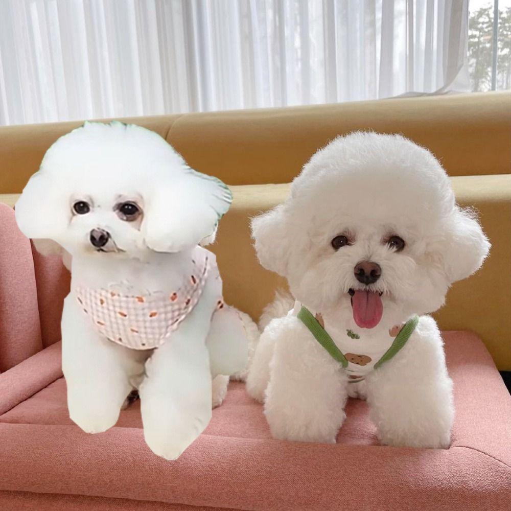 Lovely Dog Summer Dress Skin-friendly Pet Dress Pet Clothes Puppy Skirt  Spring/Summer