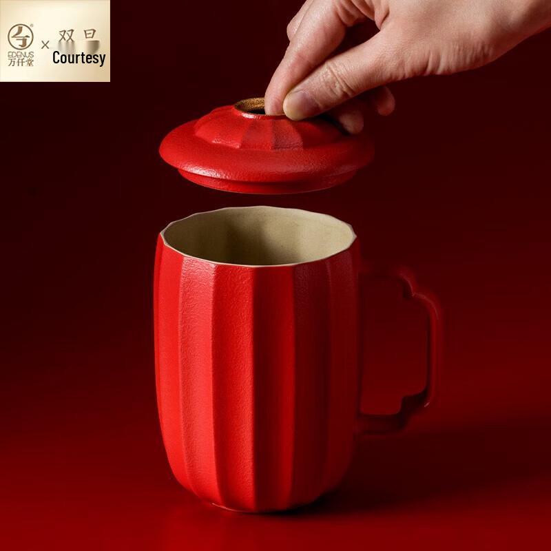 Edenus Hongyun Gaozhao Ceramic Kung Fu Teacup