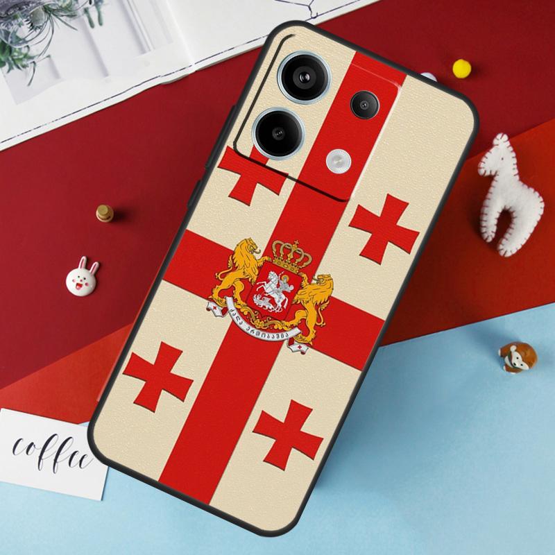 

Georgia Grunge Flag Case For Xiaomi Redmi Note 13 Pro 14 12 11 10 15 Pro Plus Redmi 10C 12C 13C 14C 15C 15 Cover Redmi Note 10 Pro