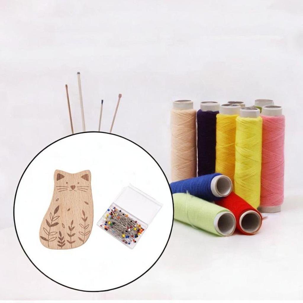 Needle Minder with Pin Kit Needlework Tools Handy Tools Cross Stitch Accessories Small Sewing Pin Holder Portable Needle Keeper