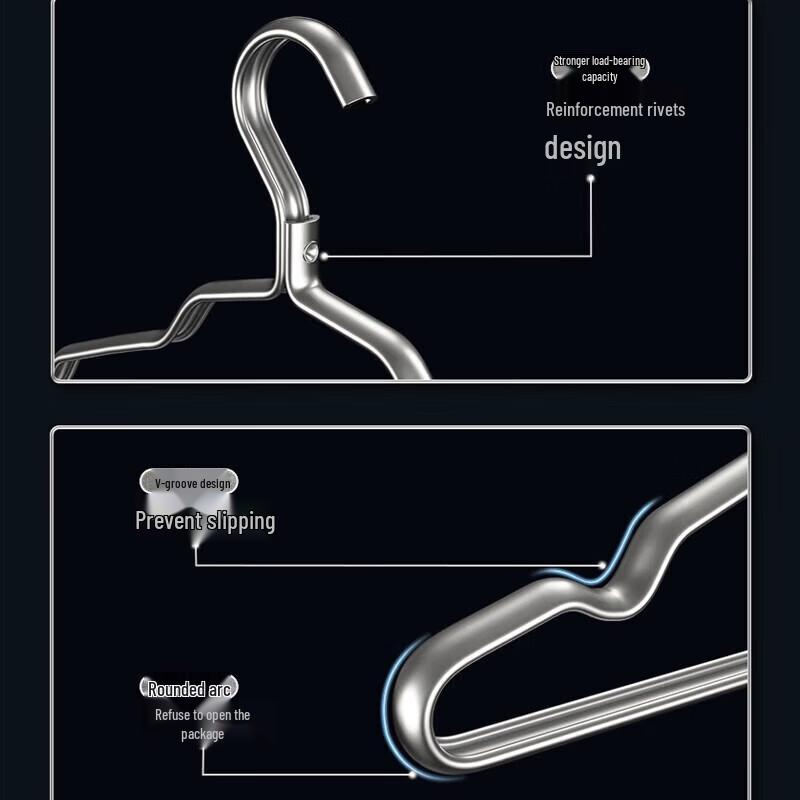 Mengting Aluminum Alloy Clothes Hangers