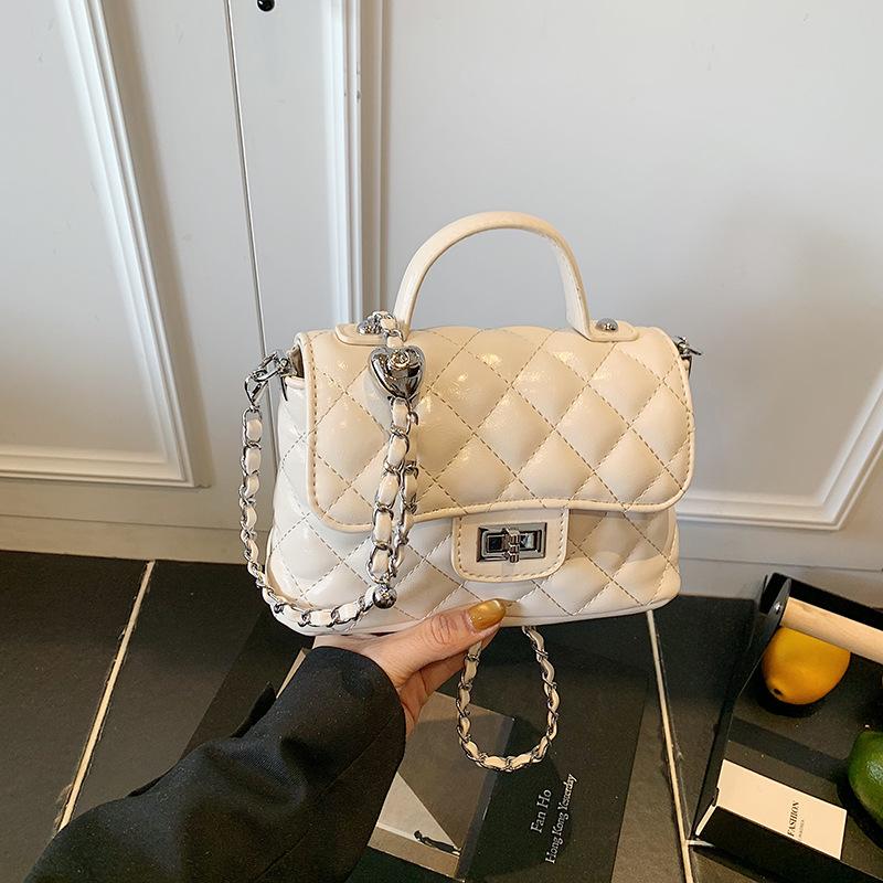 

Exquisite niche rhombus portable small bag women s summer new high-end versatile shoulder messenger bag