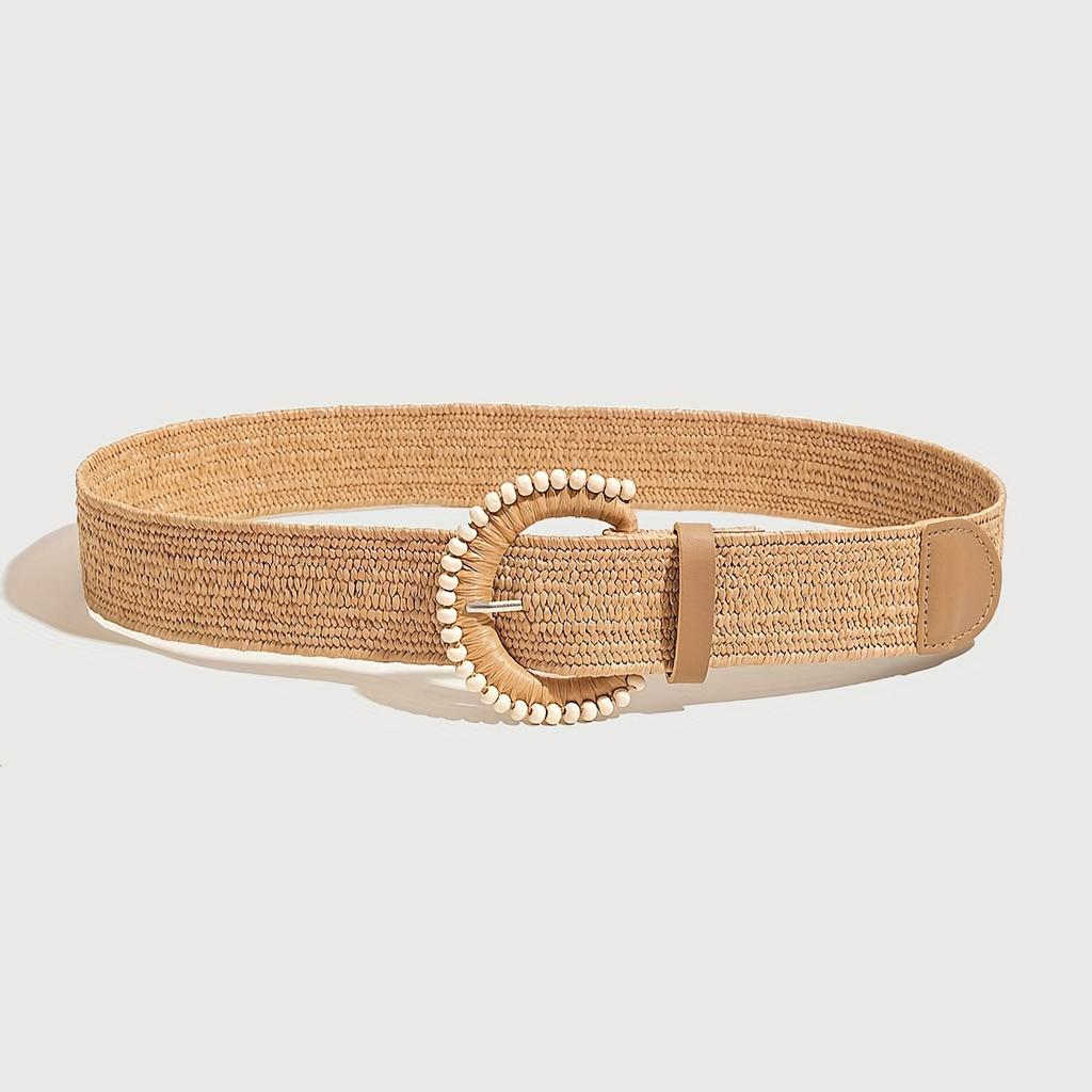 Women's Waist Belt, Spring and Summer Bohemian Woven Belt, Beach Vacation Outfit Suitable for Summer Beach