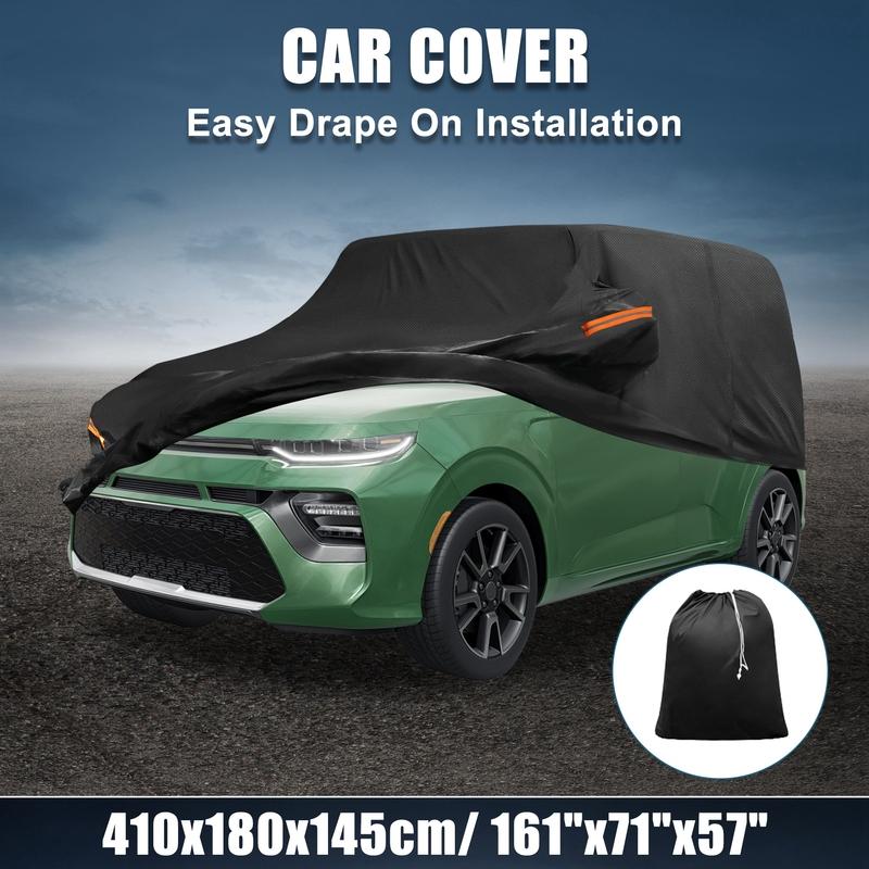 Motoforti Waterproof Car Cover for Chevrolet Corvette C8 – with Zipper Black