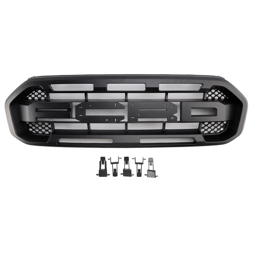 Przedni Zderzak Styl Raptor Grill Kratka Pasuje Ford Ranger 2019-2023 Czarny