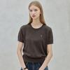 Hiikeu Wool Round Half Pullover_Brown