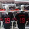 Camiseta de Manga Corta para Hombre de la NFL San Francisco 49ers Bordada Ropa del Equipo Ropa para Aficionados Equipación Deportiva