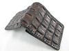 Luxury Crocodile Leather Wallet Brown Braided Edge [Pelgio] Bi-fold