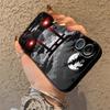 Black Soft Phone Cover Case for iPhone 13 12 11 17 Pro Max 17Air 7 8 XR 15 16 14 Plus XS Max Mountain View Pattern