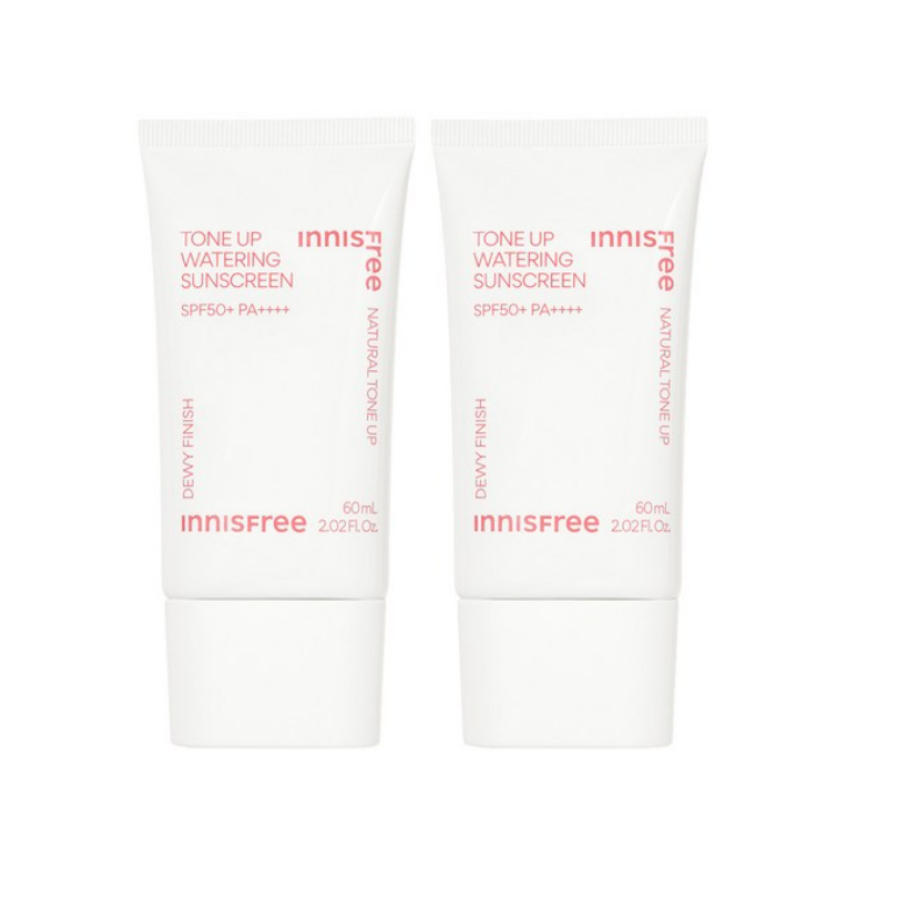 Innisfree Tone-Up Watering Sunscreen SPF50+ PA++++ (60ml * 2 Units)