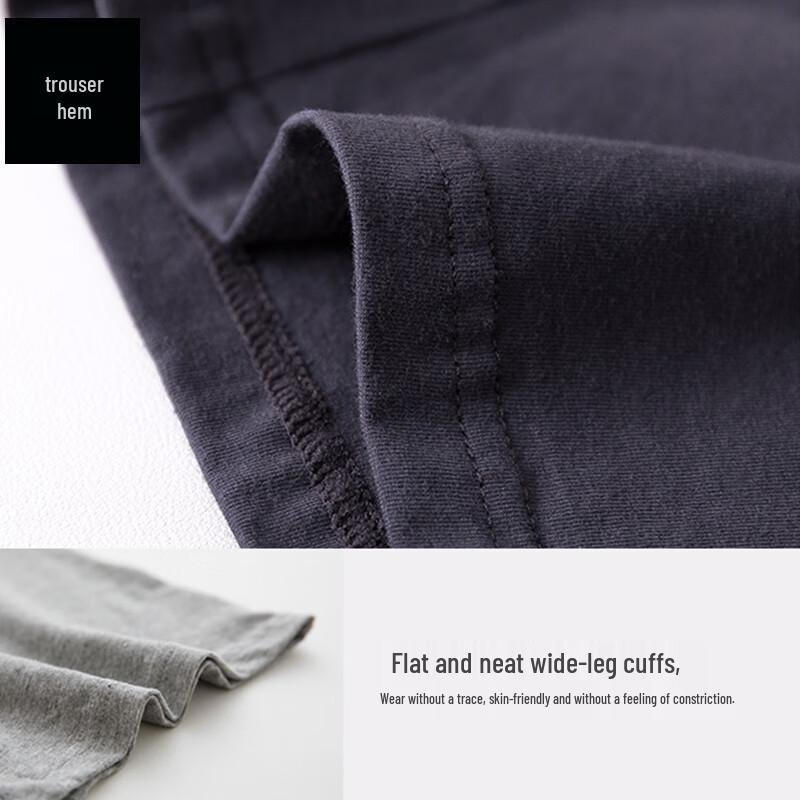 Langsha Men's Extended Length Anti-Chafing Boxer Briefs