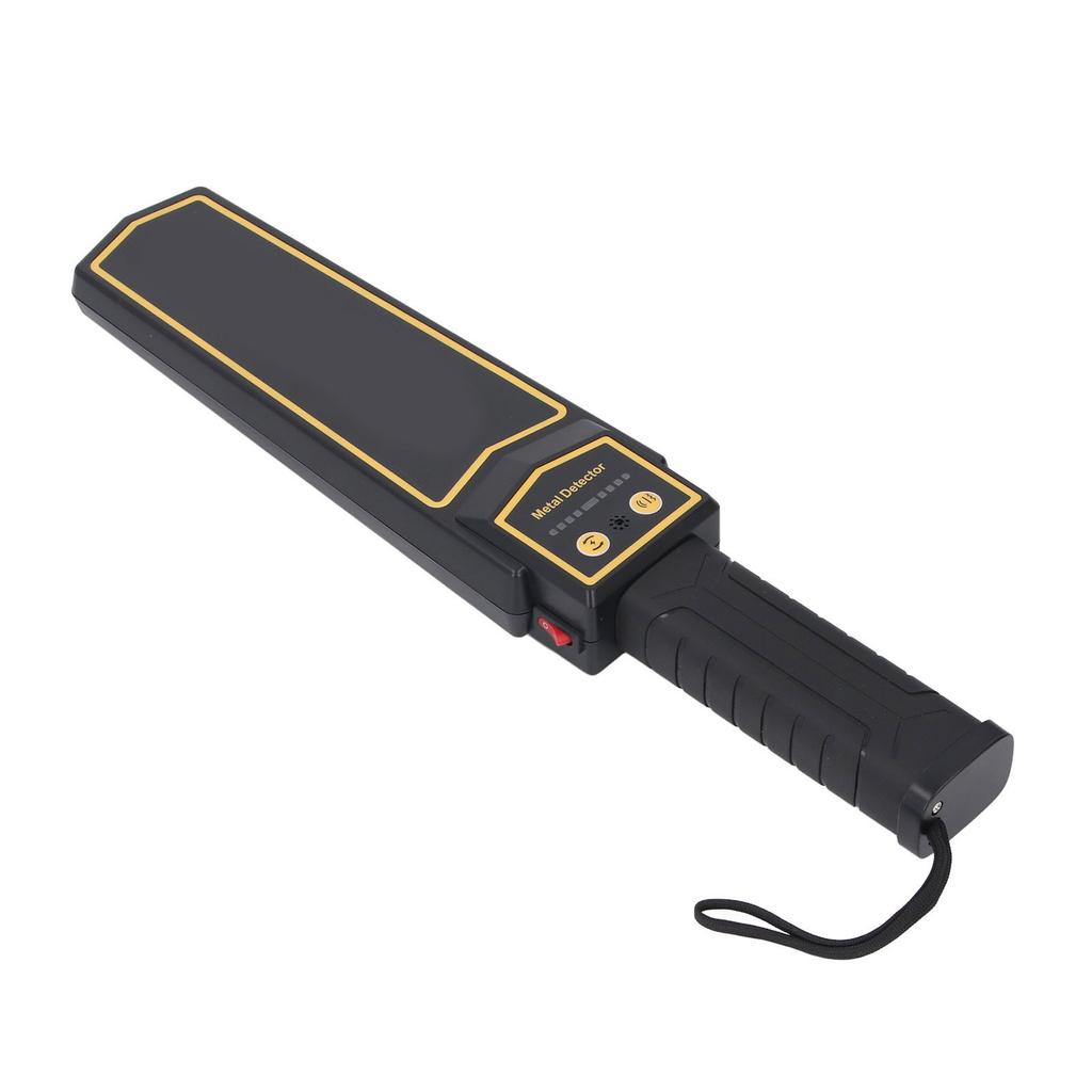 Handheld Metal Scanner High Sensitivity Visual Audible Rechargeable Metal Detector for Airports