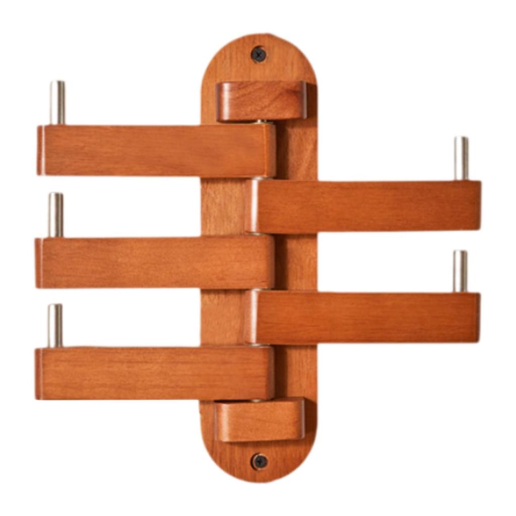 Wall Mounted Coat Hooks Minimalist Wood for Scarves Bag Apartment