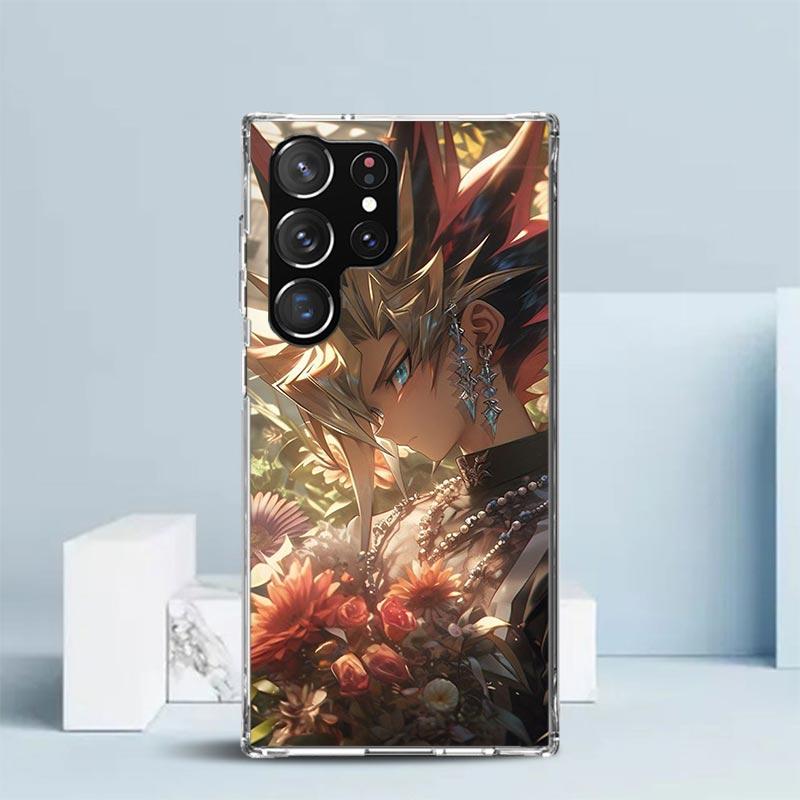 Yu-Gi-Oh! Anime Soft Cover for Samsung Galaxy S25 Edge S26 S24 S23 Ultra Phone Case S22 S21 Plus S20 FE Print Pattern Shell Gala