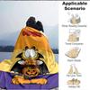 1Pc Garfield Halloween Vampire Treats Flannel Fleece Blanket Soft Warm Throw Blanket For Sofa Bed Couch Home Decor Travel Nap Blanket Xmas Gift Q1741