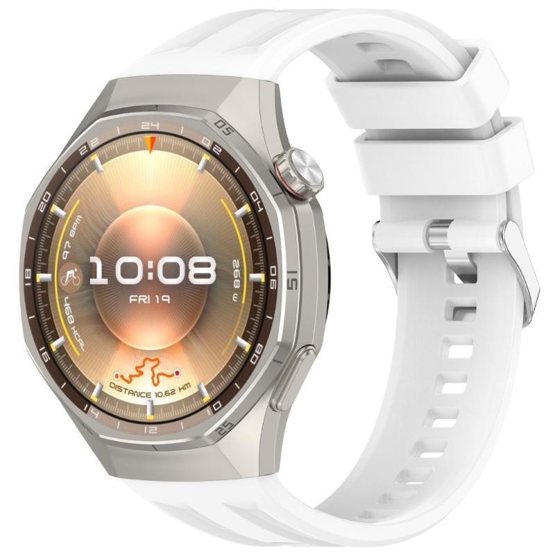 Schweißfestes Silikon-Ersatzarmband Geeignet für 46mm Smartwatch Verstellbare Sportarmbänder Wasserdicht Leichtes Design