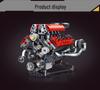 Ferrari V8 Engine Model Kit with App-Controlled Lights & Mechanisms