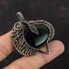 Vasonite Pendant Copper Wire Wrapped Pendant Handmade Gemstone Pendant Natural Vasonite Jewelry Amazing Pendant Gift For Him Copper Jewelry