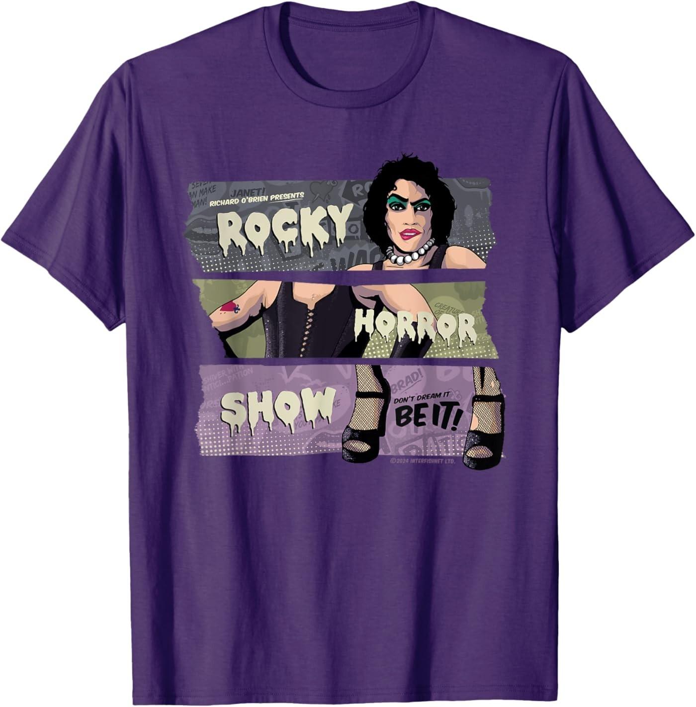Rocky Horror Show Don t Dream It Be It Dr Frank N Furter T-Shirt S разноцветный