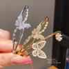 Fashion Butterfly Bracelet With 18k Gold Plating And Zirconia For Elegant Women
