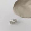 Adjustable Thai Silver Retro Ring: Trendy, Versatile, Hip Hop-Inspired Design for Women