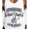 Gymshark Lifting Apparel Stringer White A1c7b Wb57