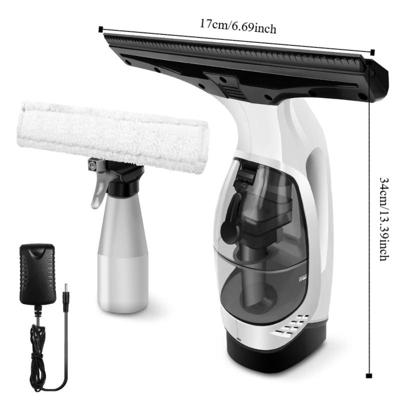 Highly Efficient Handheld Window Scrubber Multifunctional Window Vacuum Cleaner  Window Cleaning