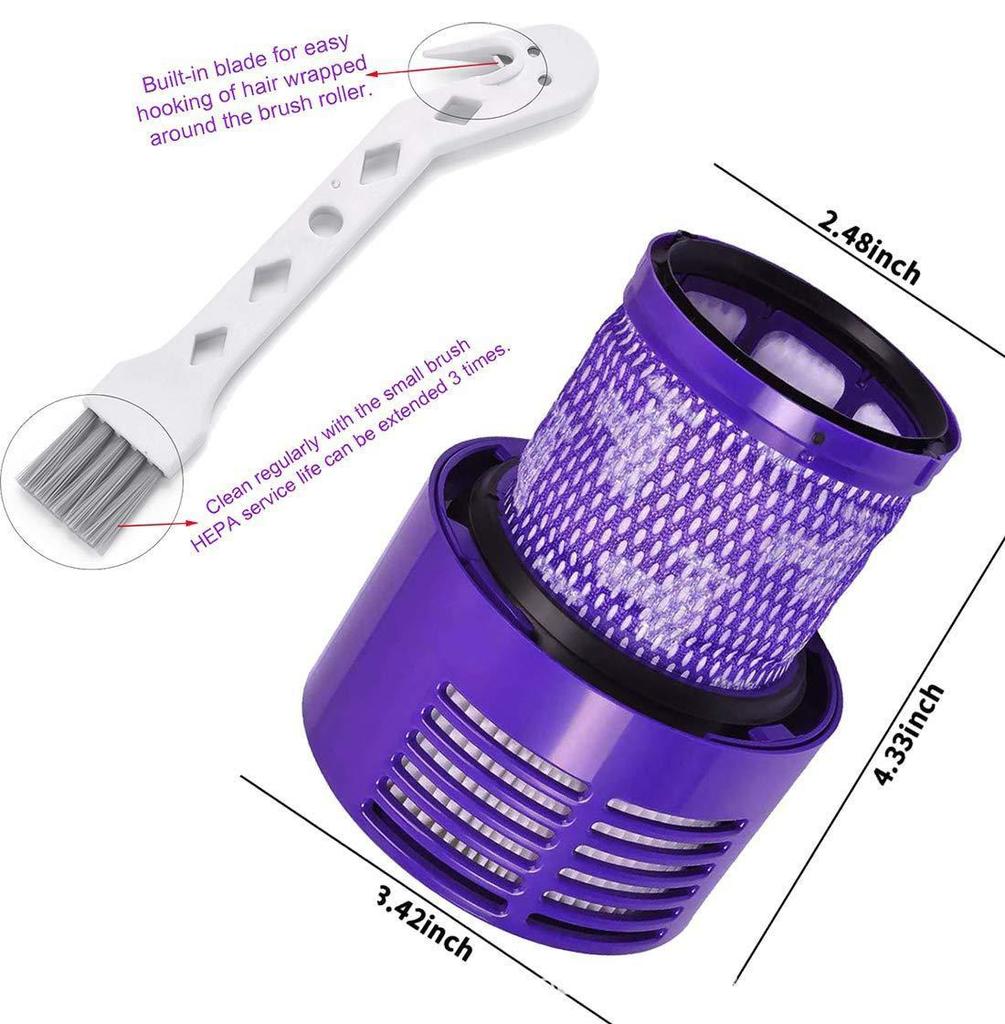 Kompatibles Staubbehälter- & Filter-Set für Dyson V11/V10/V15 US-Version