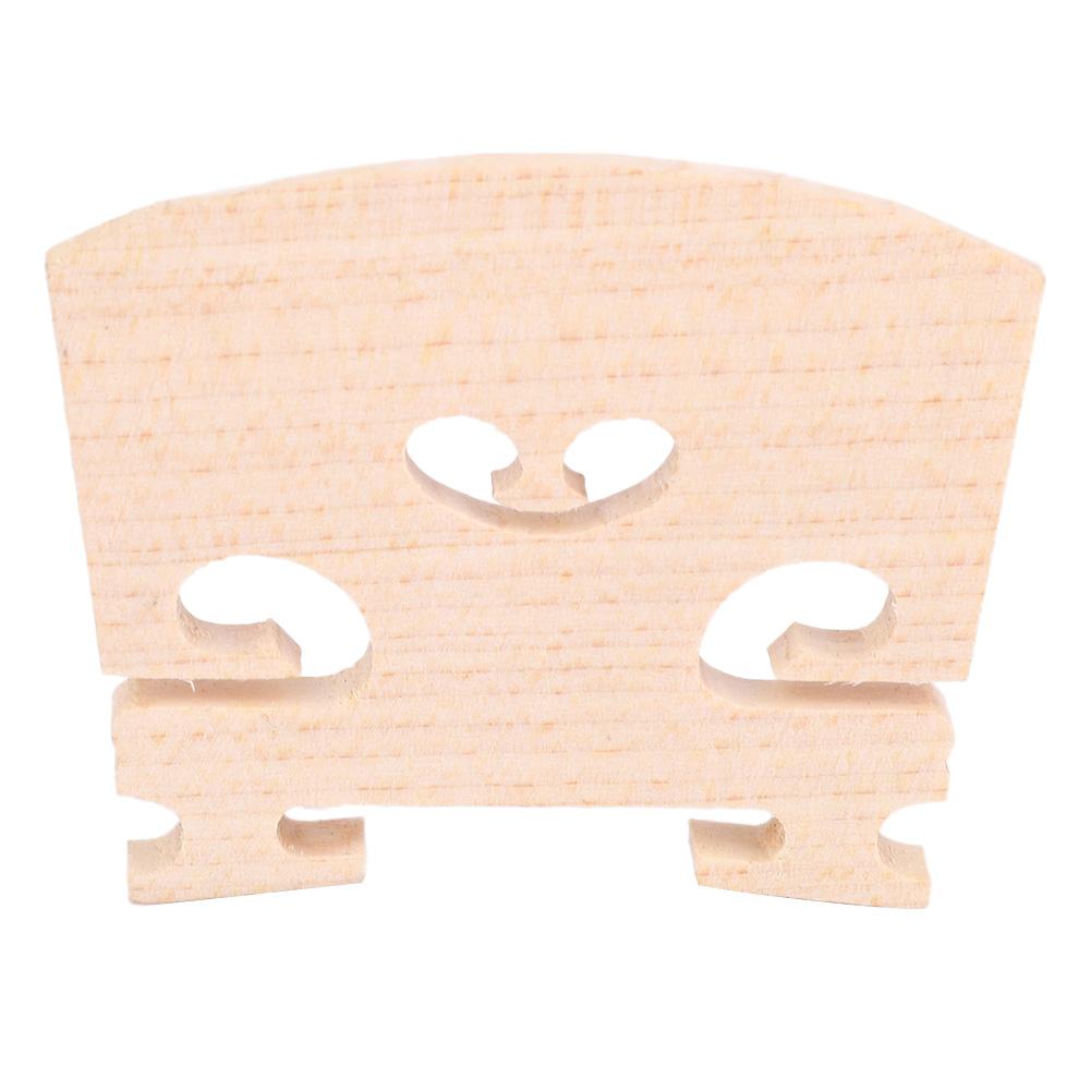 Geigenset Zubehör Tonabnehmer Steg Stütze Geigensteg Set für 4/4 Geige Instrumententeile