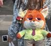 Crazy Zootopia Original Latest Plush Doll Backpack 3D Cartoon Adorable Women's Plush Backpack Fashion Trend Doll Backpack