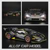 Lamborghini Huracan EVO Supercar Simulation Diecast & Toy Vehicles Sounds & Light Pull Back Car 1:32 Alloy Collection Model