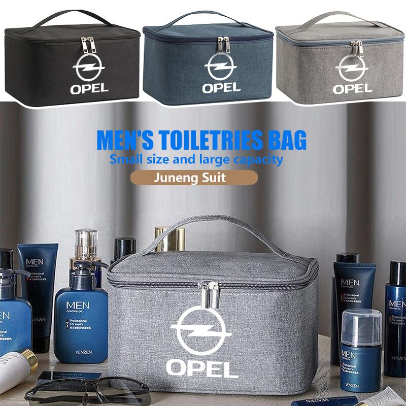 For Opel Car Waterproof Storage Bag Portable Toiletries Bags Makeup Box Wash Pounch Corsa Mokka Astra Cascada Adam Insignia IY2