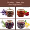 Halloween Scented Soy Wax Candle Gift Set - Indoor Fragrance Party Favors