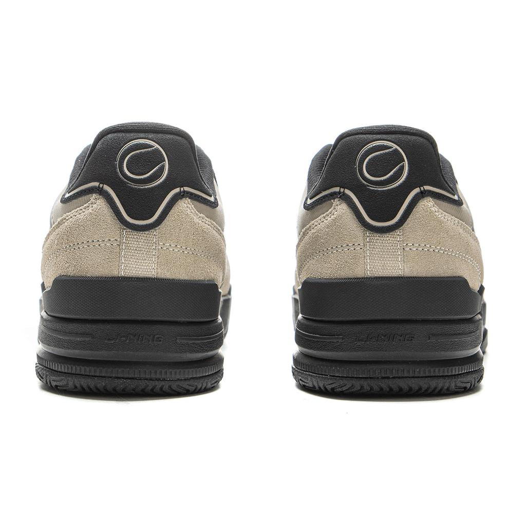 Li Ning Moon Glaze Slip Resistant, Abrasion Resistant, Breathable Low Top Skateboard Shoes Men's Muted Grass Black AGCV333-5