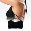Zeriluna Cross Back Sports Bra: Breathable, Elastic, Comfortable, and Close-fitting