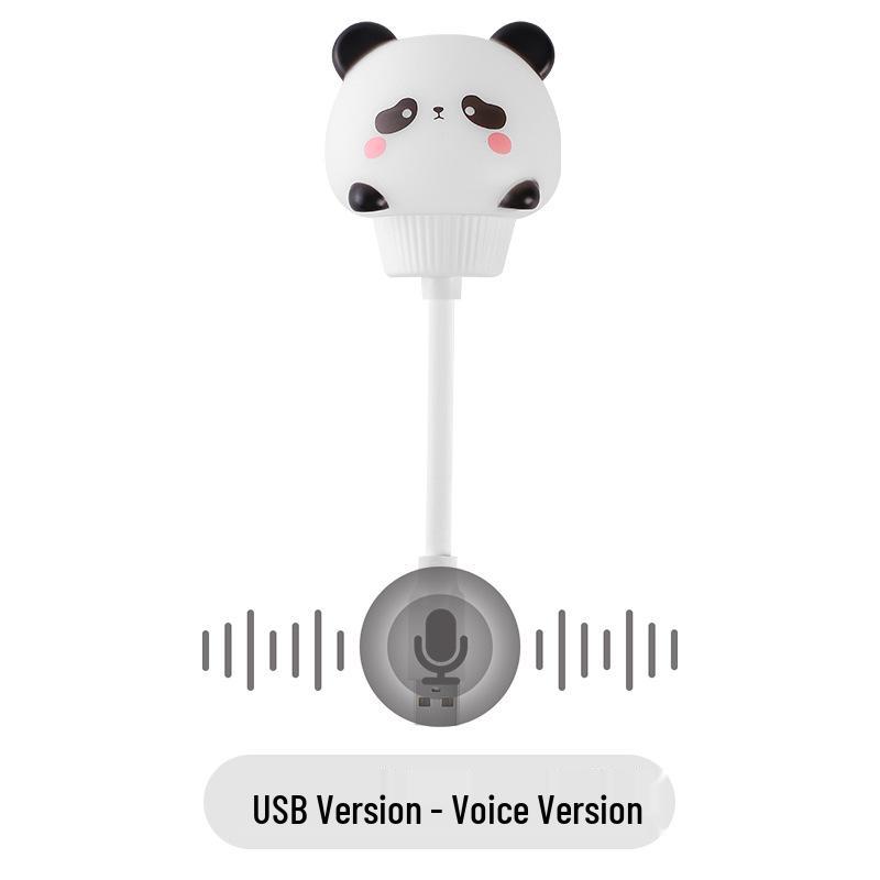 USB Voice-Controlled Dimmable Night Light for Children's Room