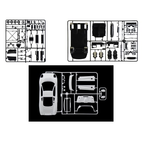 Italeri 1/24 Scale Jaguar XJ220 Racer Plastic Model Kit IT3669 (Car)
