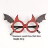 2025 Halloween Glasses Frames for Kids: Ghost Festival Party Prank Decorations & Photo Props
