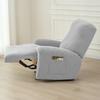 1 Seater Split Recliner Sofa Covers Jacquard Anti-dirty Chair Covers Leaves Relax Lounger Armchair Couch Cover for Living Room