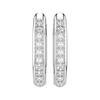 Dextera Octagon Series Lucky Crystal Earrings Women Earrings White 5724585