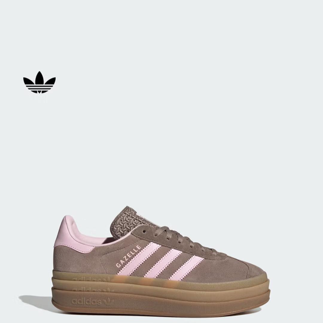 

Adidas Кросівки з Т-подібною головкою GAZELLE BOLD Класичні взуття без шнурівки Adidas Трилистя JQ6436 38