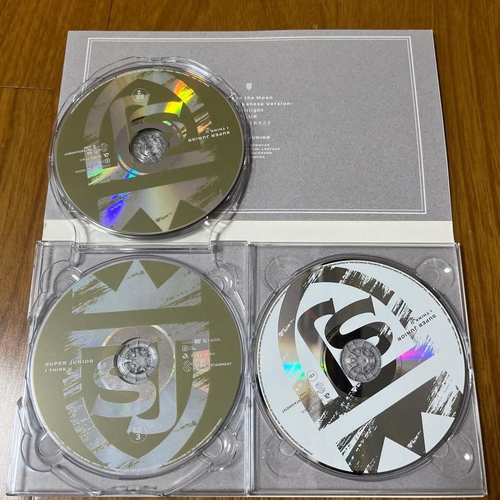 [USED] SUPER JUNIOR I THINK U CD&DVD