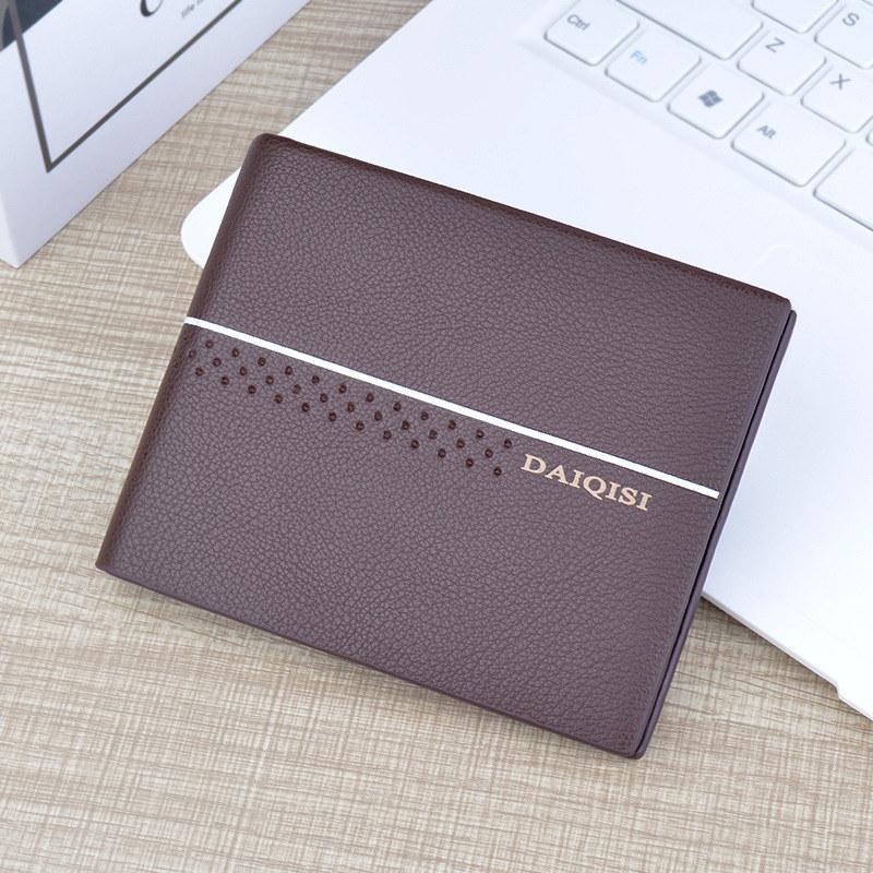 Мужской короткий кошелек — фото 4