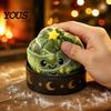Anxiety Relief Gadget Christmas Plush Dumpling Stress Toy, Santa Claus Snowman Reindeer Themed Fidget Toys Steamed Bun Squeeze Relaxation Sensory Toy